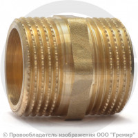 Ниппель латунный НР (НАР) Ду-50 (2") VALFEX