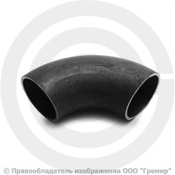 Отвод П90 76х14 (Ду-65) 09Г2С 90 градусов ГОСТ 17375