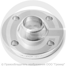 Фланец воротниковый нержавеющий 25-40-11-1-B-10х17н13м2т-IV ГОСТ 33259-15