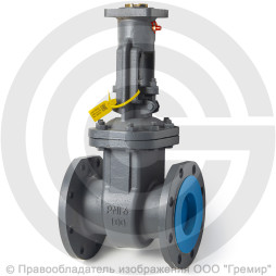 Задвижка стальная фланцевая под электропривод Ду-300 Ру-16 L=500мм (Т<200°С) 30с941нж Китай