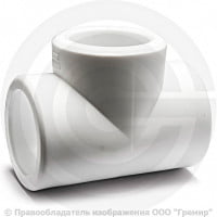 Тройник PP-R белый внутренняя пайка Дн 110 RTP (РосТурПласт)