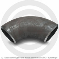 Отвод П90 377х8 (Ду-350) 09Г2С 90 градусов ГОСТ 30753