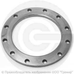 Фланец для ПЭ труб стальной Ду-400 Ру-16 прижимной расточенный (Dвн 430мм) под втулку Дн 400 SDR11 Т29