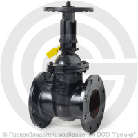 Задвижка чугунная фланцевая Ду-300 Ру-10 (Т<225°С) 30ч6бр Китай
