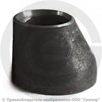 Переход ПЭ 133х8-57х4 (Ду 125-50) стальной (Ст.20) эксцентрический ГОСТ 17378 Переход ПЭ 133х8-57х4 (Ду 125-50) стальной (Ст.20) эксцентрический ГОСТ 17378