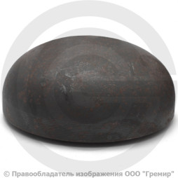 Заглушка П 114х14 (Ду-100) стальная (Ст.20) эллиптическая ГОСТ 17379