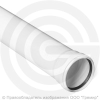 Труба PP-M с раструбом бесшумная белая Дн 160 безнапорная L=2м в/к RTP (РосТурПласт) Труба PP-M с раструбом бесшумная белая Дн 160 безнапорная L=2м в/к RTP (РосТурПласт)