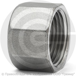 Заглушка нержавеющая AISI 304 6-ти гранная ВР (ВН) Ду-32 (1 1/4")
